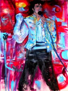 Artist Helena Bebirian Captures The Legendary Icon Michael Jackson